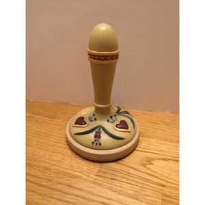 BROWN BAG COOKIE ART PRESS STAMP Tulip Hearts #17 COLLECTIBLE 1996 STAMP